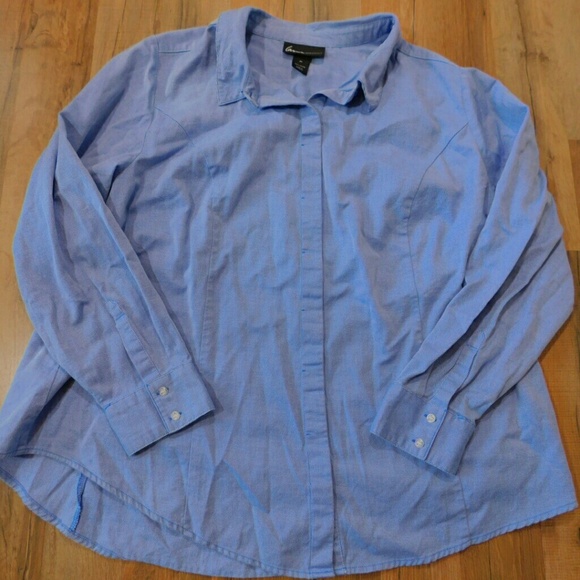 Lane Bryant Tops - Lane Bryant Size 24 Button Down Shirt